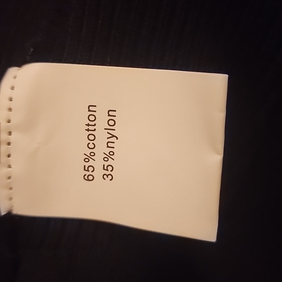 Nwt. Buttondown Black Cardigan - Picture 4 of 4